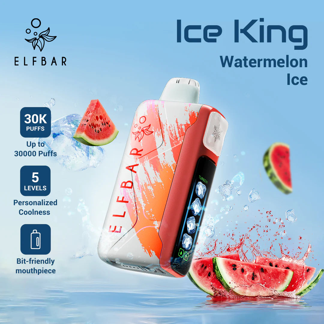 ELFBAR Ice King 30K – 30,000 Puff Rechargeable Vape Device | Singapore