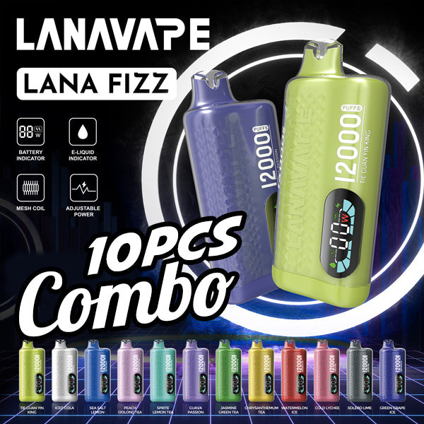 Lana Fizz 12K – Adjustable Power | 12,000 Puffs